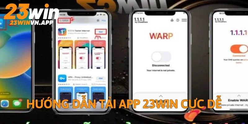 Cách tải app 23WIN hết sức đơn giản
