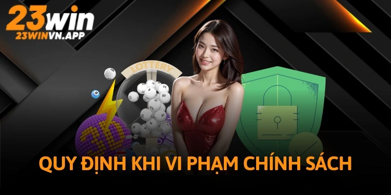Quy định của hội viên khi vi phạm chính sách bảo mật